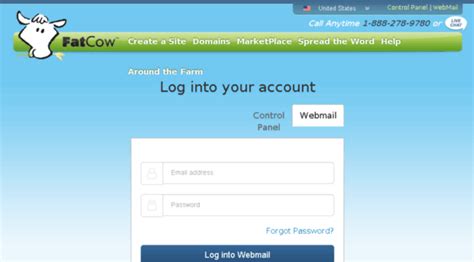 FatCow WebMail Login